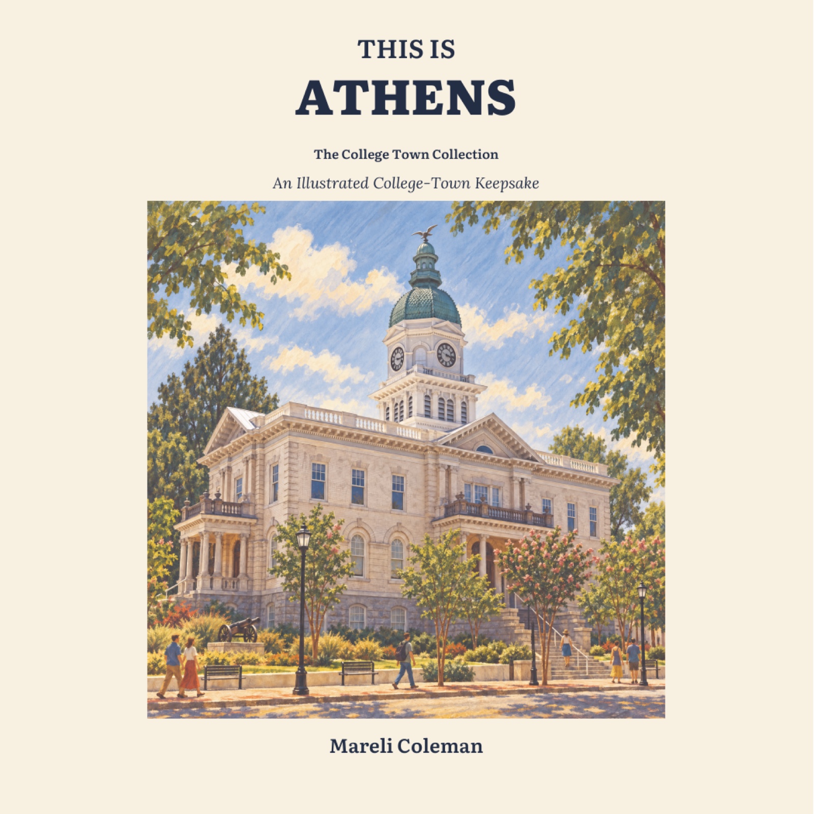 Front cover of This Is Athens by Mareli Coleman